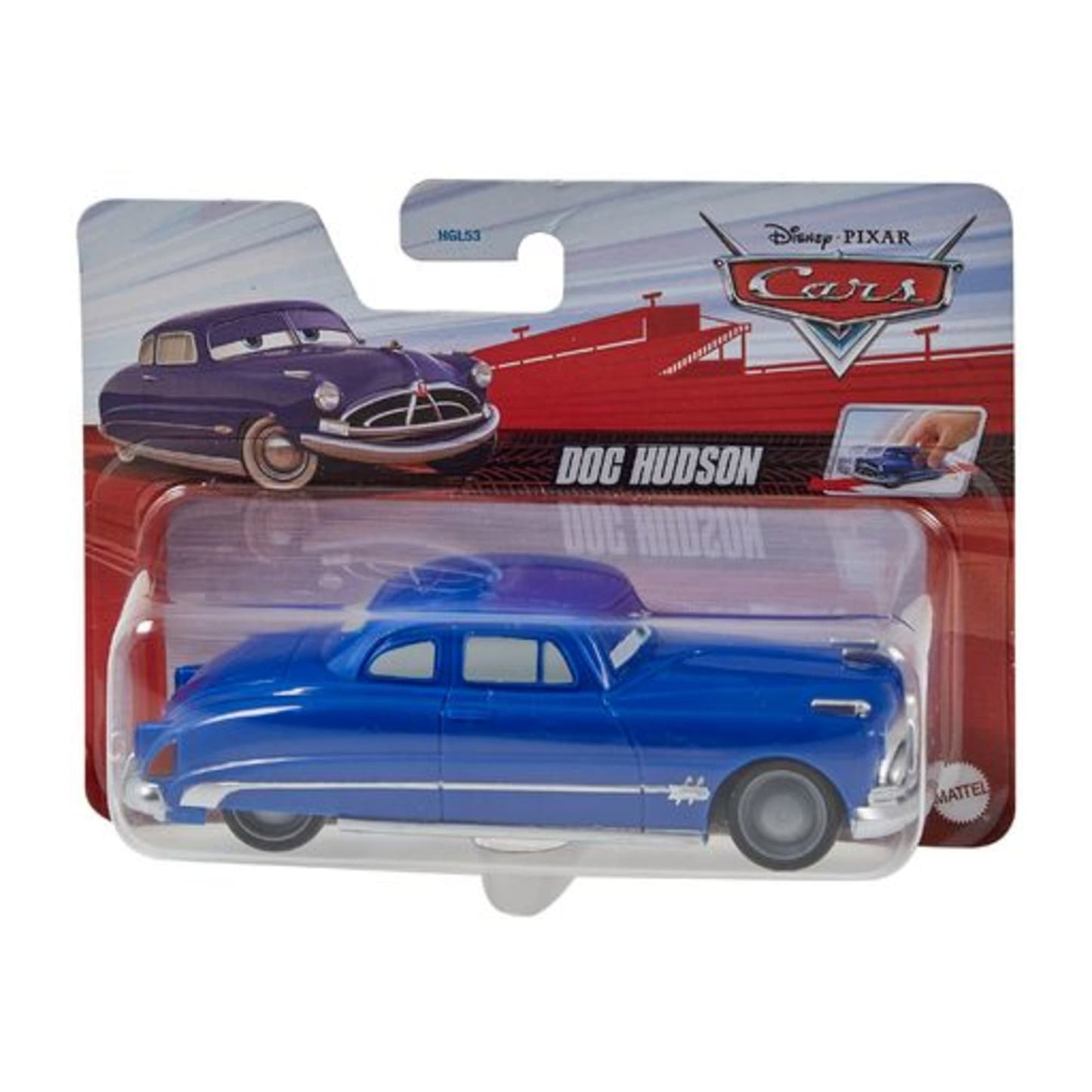 Cars de Disney y Pixar Pullback Veh¨ªculo de Juguete Doc Hudson