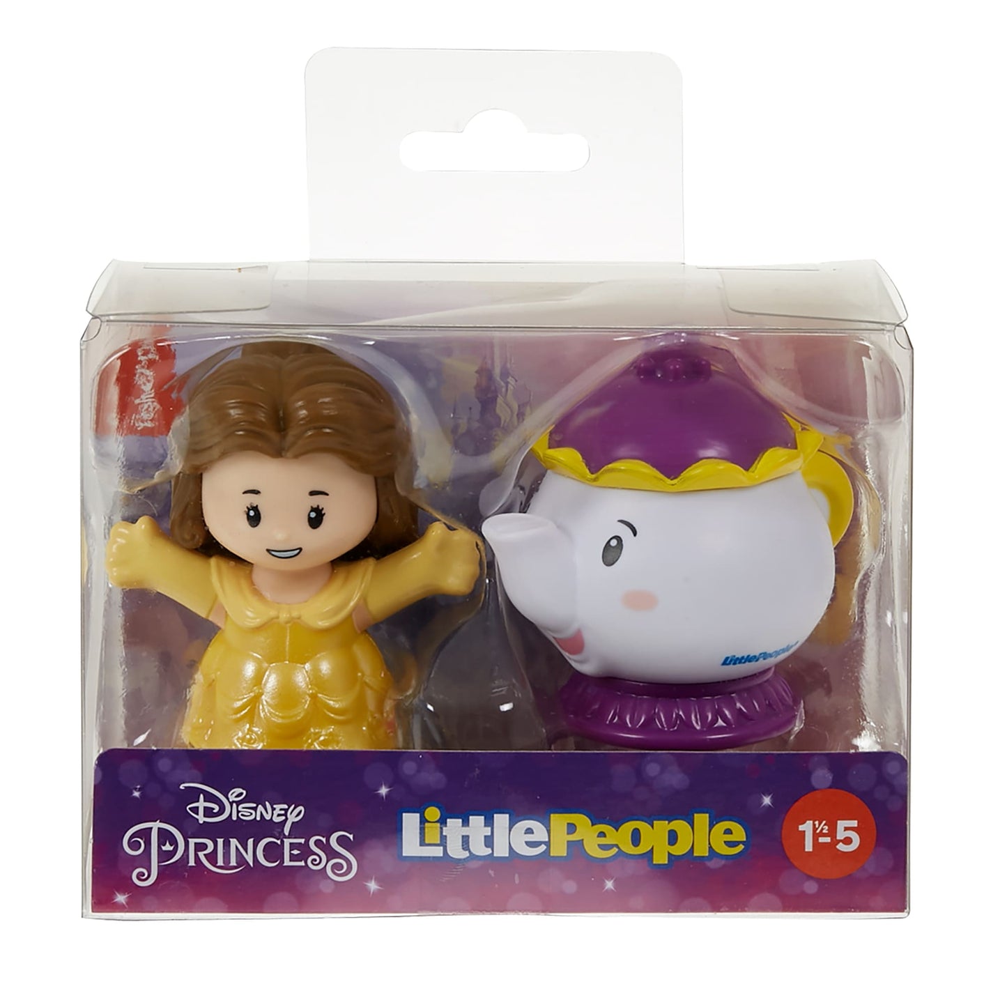 Little People Disney Princesa Juguete para Beb¨¦s Figuras de Bella y Potts