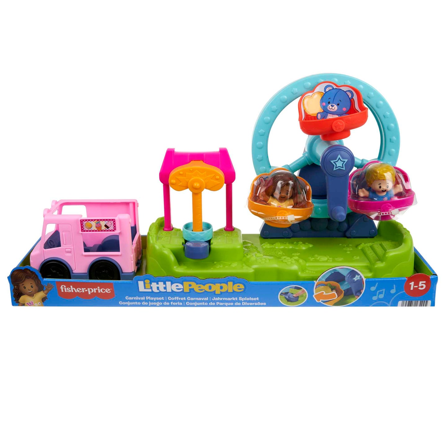 Fisher-Price Little People Coffret F¨ºte Foraine, Grande Roue