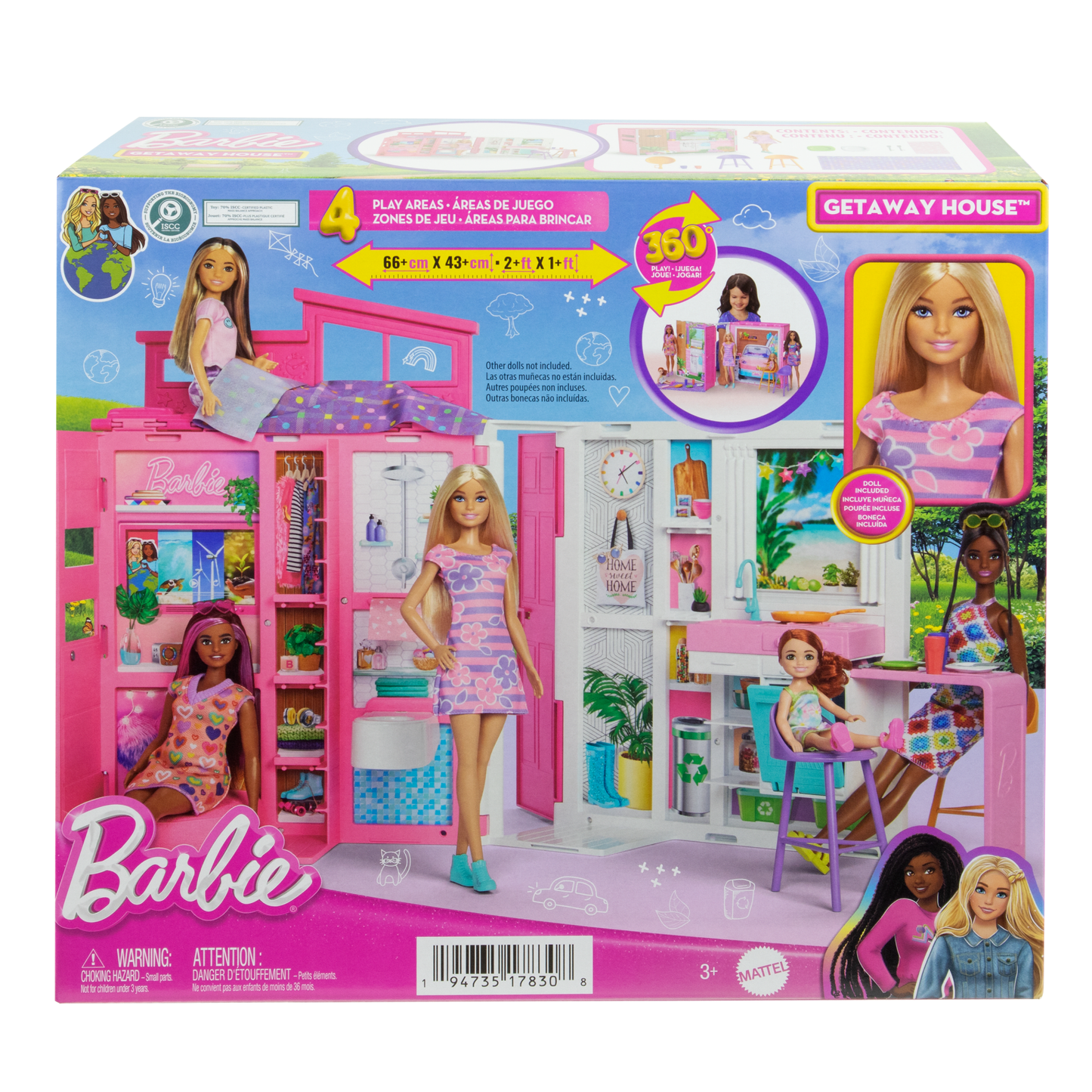 Barbie Casa de Mu?ecas Glam con Mu?eca