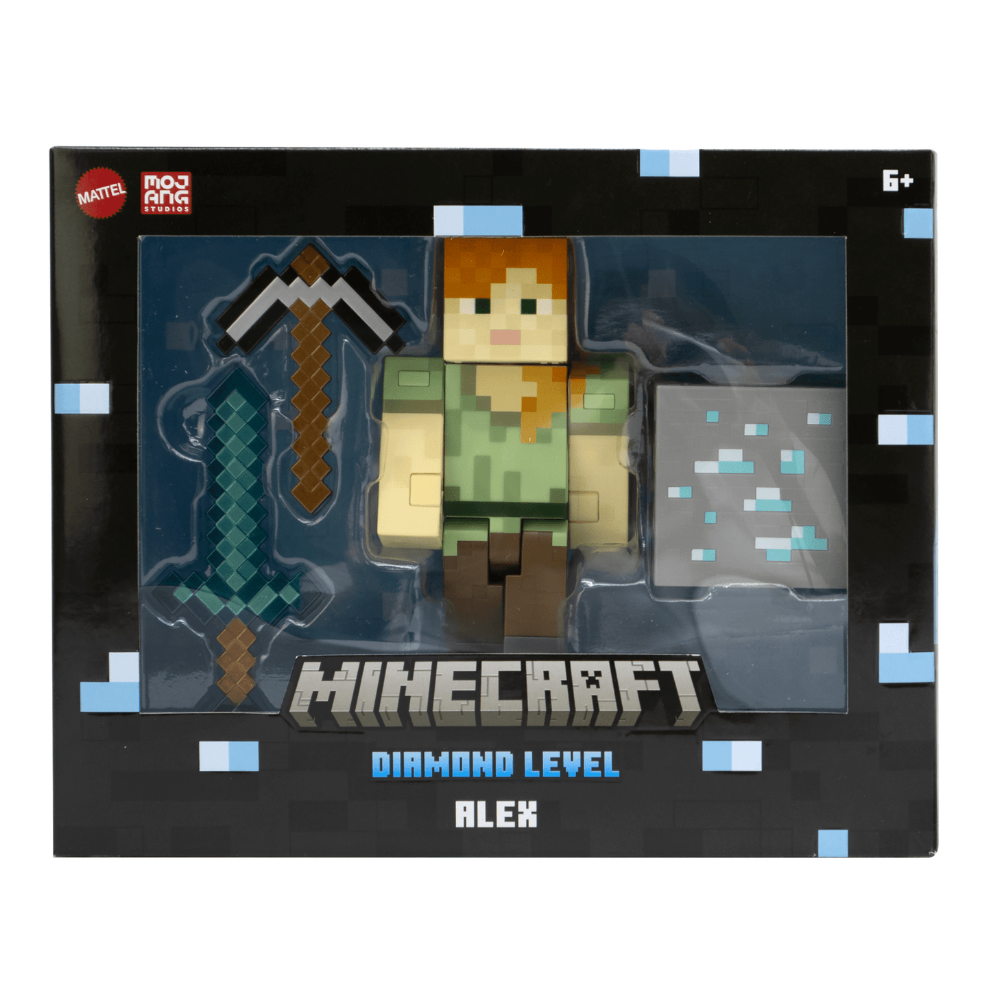 Minecraft Diamond Figura de Acci¨®n Alex Coleccionable 5.5