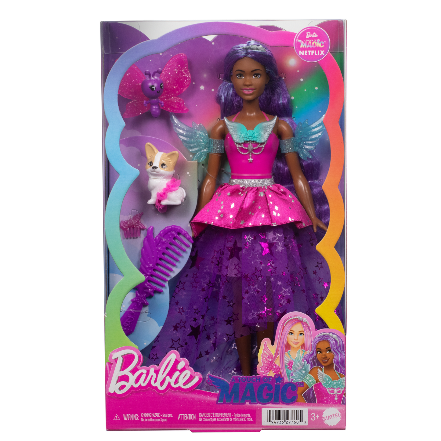 Barbie Doll With 2 Fantasy Pets, Barbie ¡°Brooklyn¡± From Barbie A Touch Of Magic