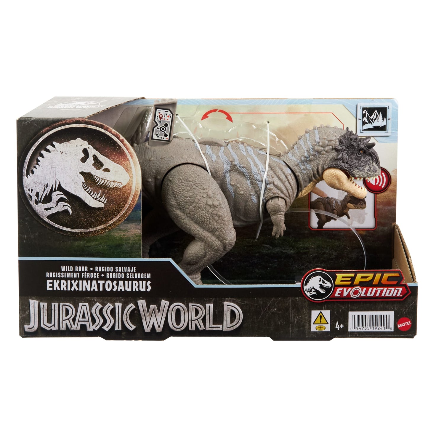 Jurassic World-Ekrixinatosaurus Rugissement F¨¦roce-Figurine Articul¨¦e