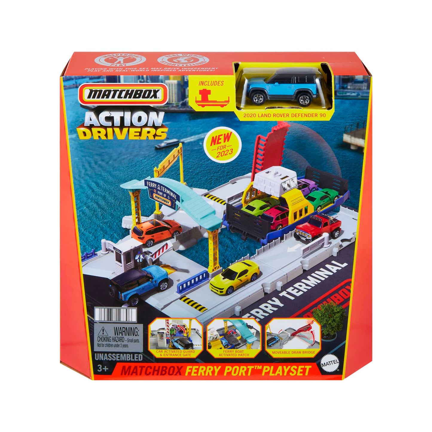 Matchbox Set de Juego Acci¨®n Puerto de Ferry