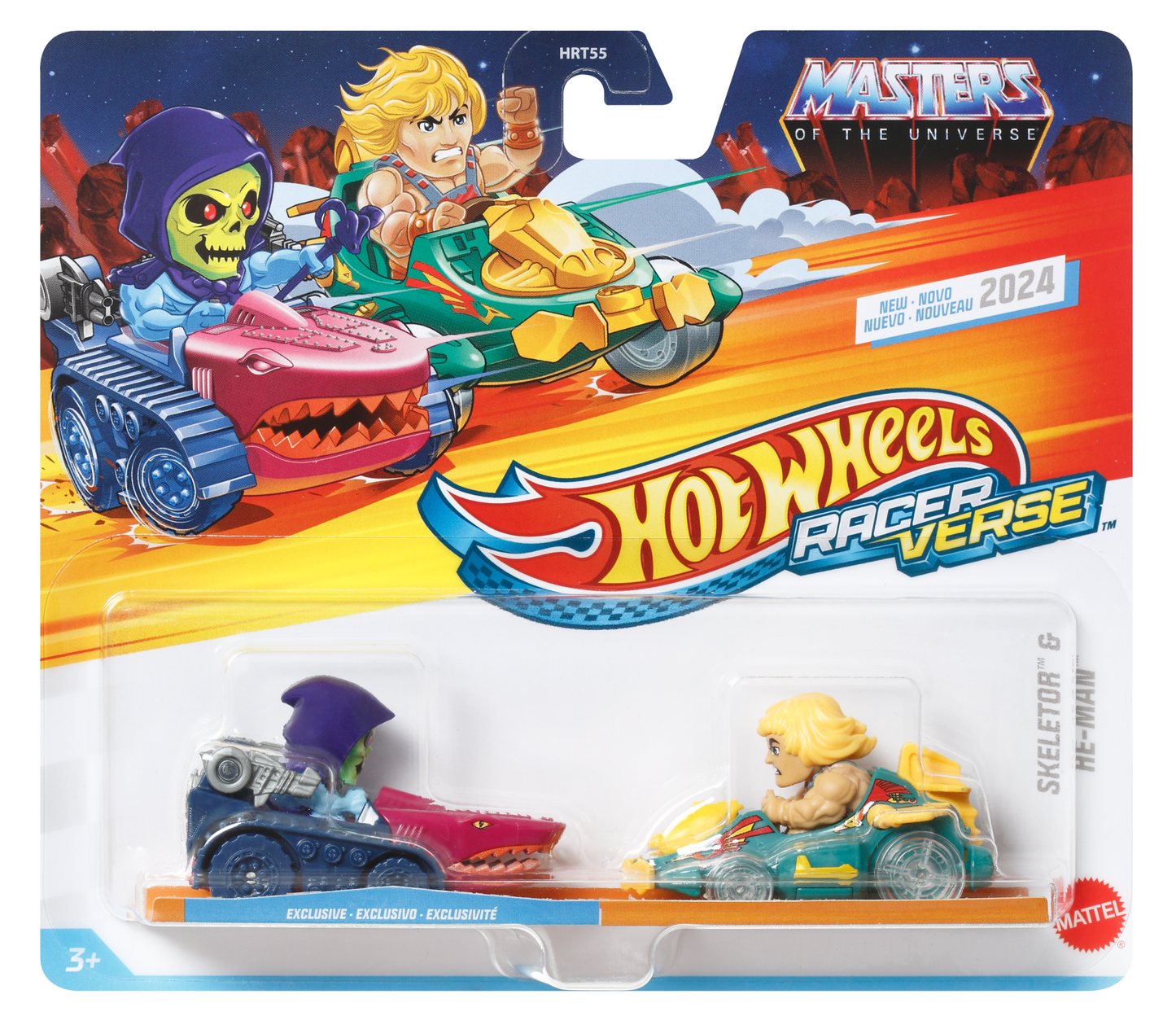 Hot Wheels RacerVerse Ve¨ªculo de Brinquedo He-Man e Skeletor