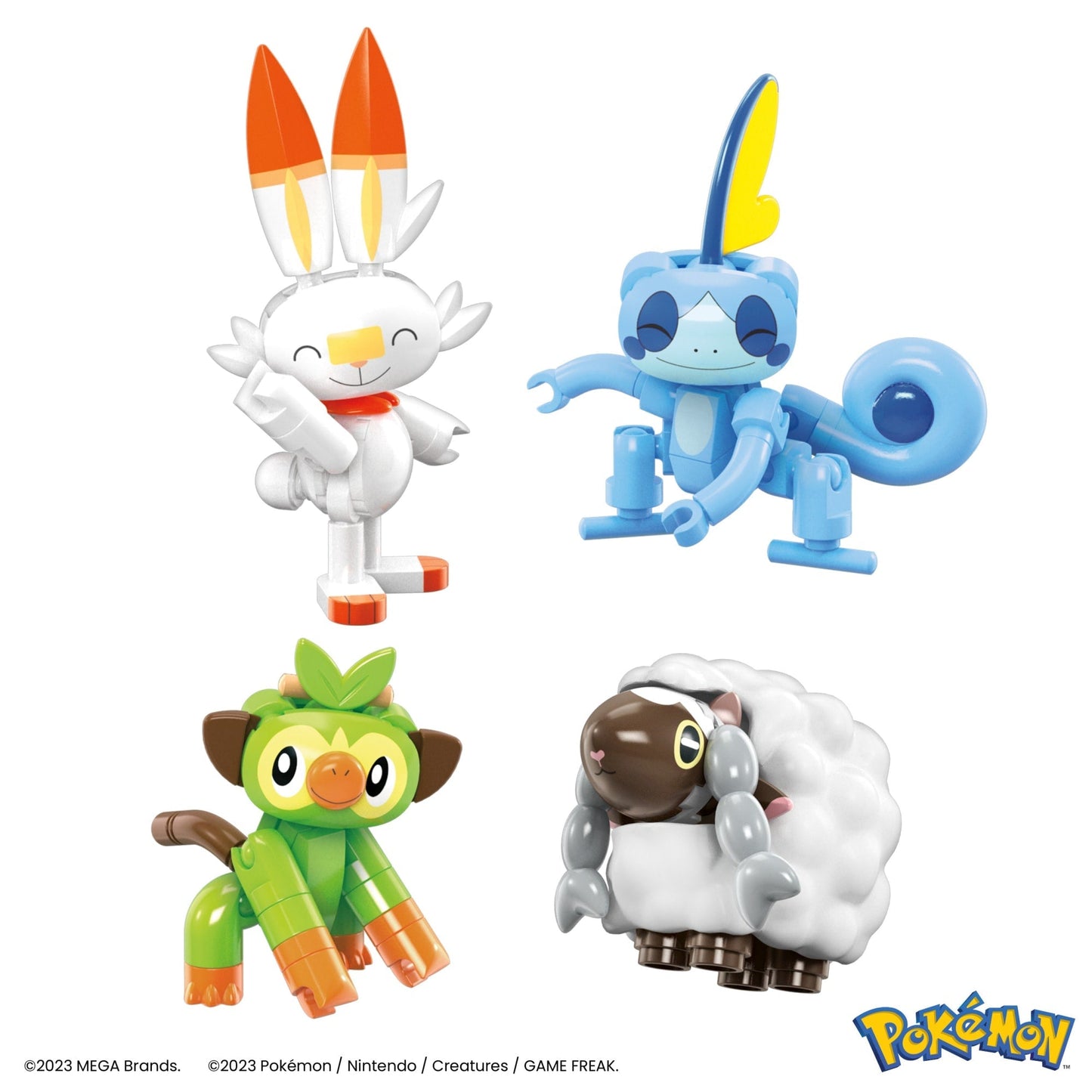 MEGA Pok¨¦mon Building Toy Kit With 8 Action Figures And Pok¨¦ Balls (191 Pieces) For Kids