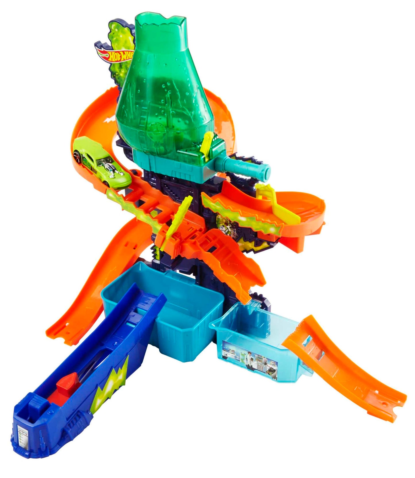 Hot Wheels City Pista de Brinquedo Color Shifters Laborat¨®rio Cient¨ªfico
