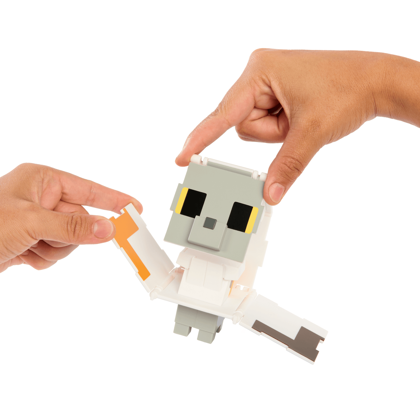 Minecraft Flippin¡¯ Figs Figures, 2-In-1 Fidget Play, 3.75-Inch Scale Collectible Toy (Characters May Vary)