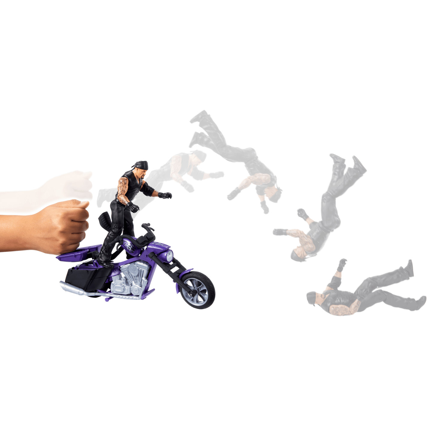 Wwe  Wrekkin¡¯  V¨¦hicule et Fig.  Boneyard Slamcycle et Undertaker