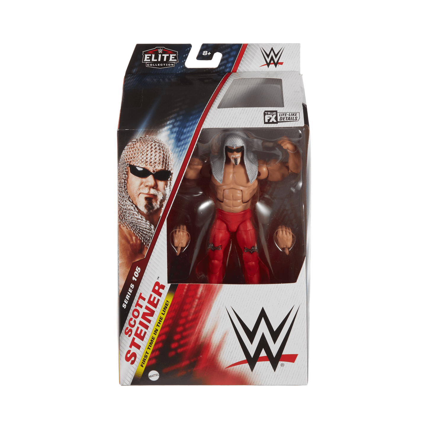 Wwe  Collection Elite  Figurine Articul¨¦e  15,24 Cm  Scott Steiner