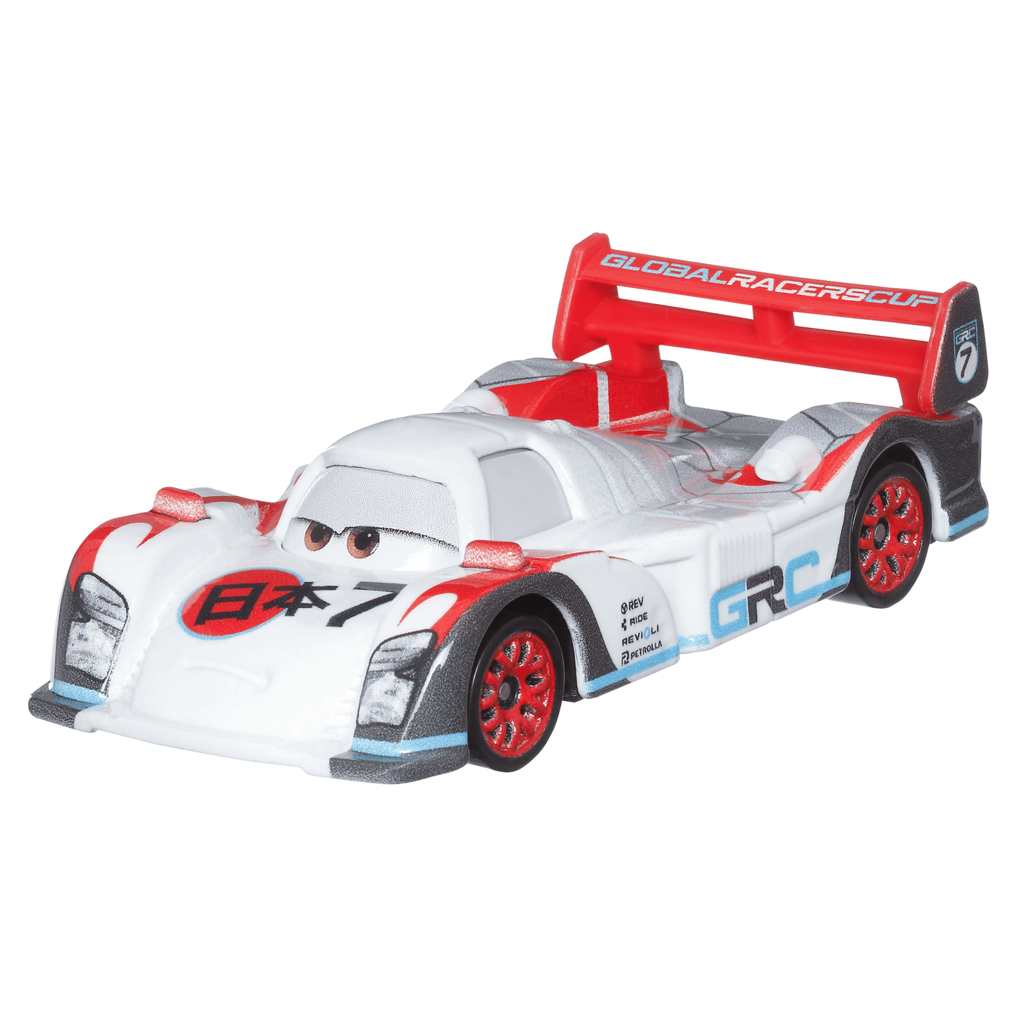Cars de Disney y Pixar Diecast Veh¨ªculo de Juguete Paquete de 2 Shu Todoroki GRC & Rayo Mcqueen GRC