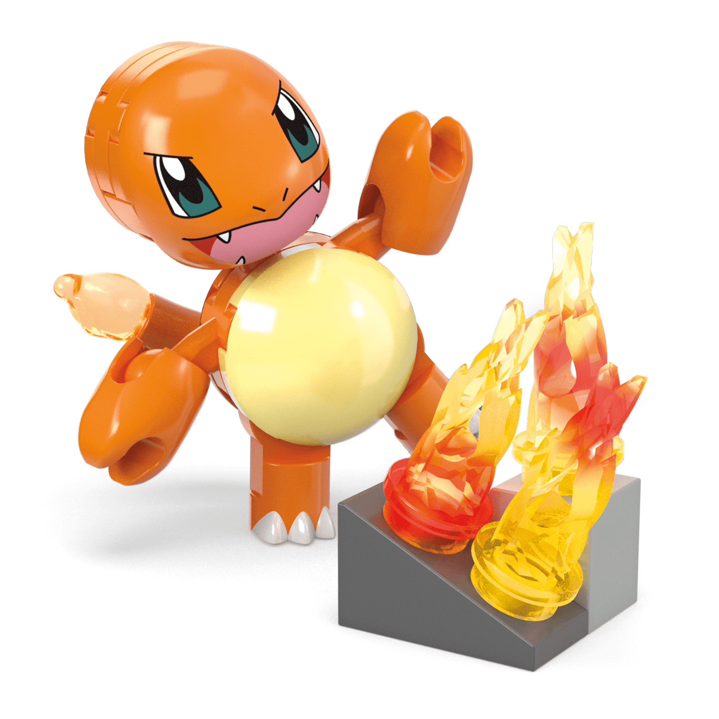 Mega Pok¨¦mon Figurine Articul¨¦e Danse Flammes de Salam¨¨che (81 Pces)