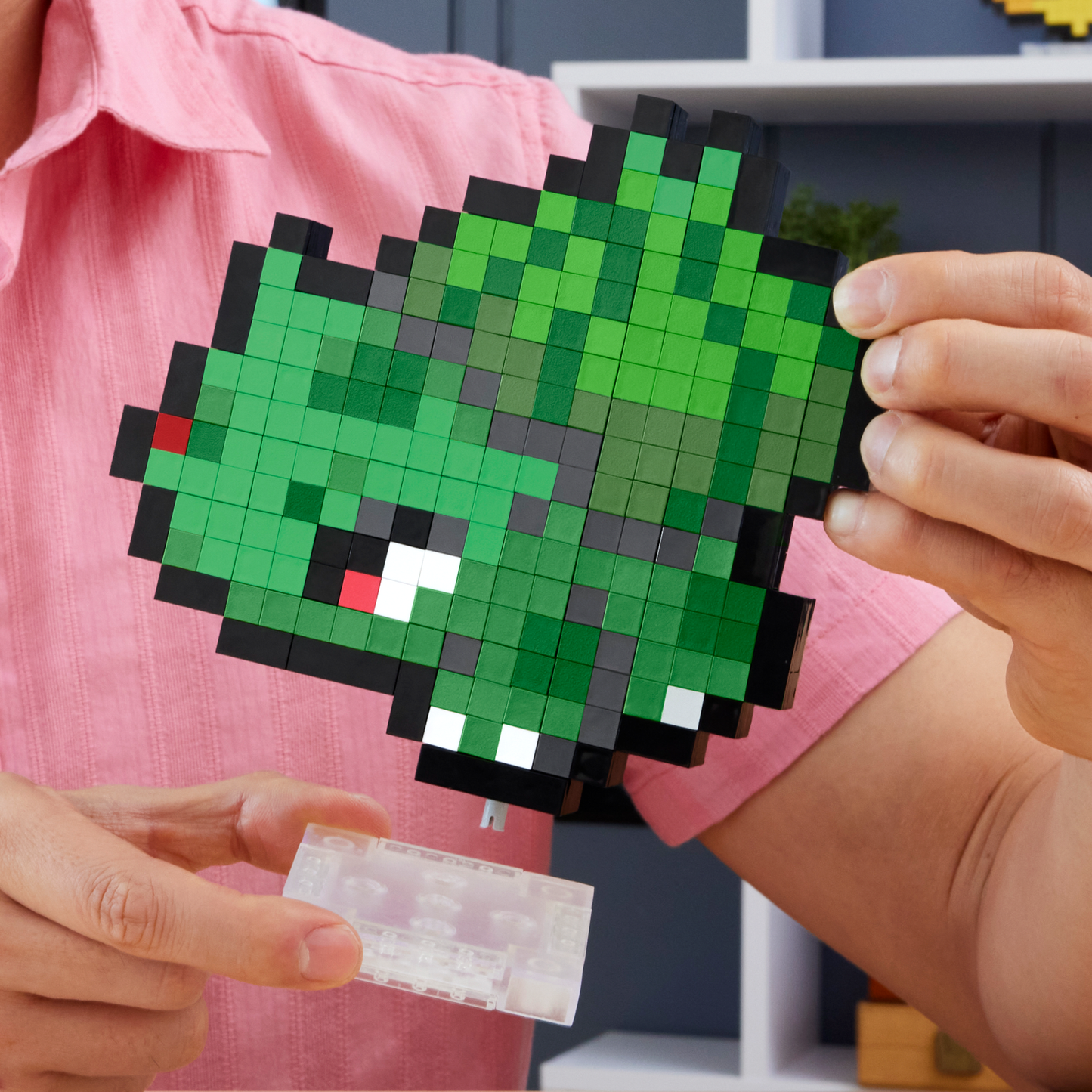 MEGA Pok¨¦mon Jogo de Constru??o Bulbasaur Pixel