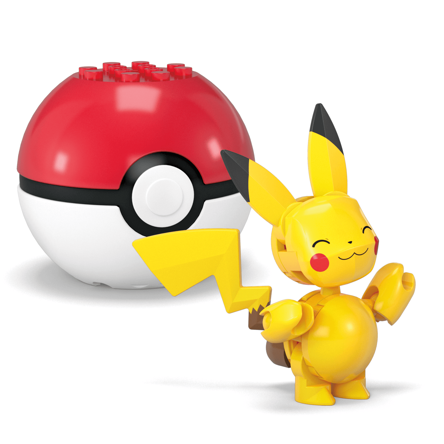 MEGA Pok¨¦mon Pikachu & Zubat Building Toy Kit, 2 Action Figures (40 Pieces) For Kids