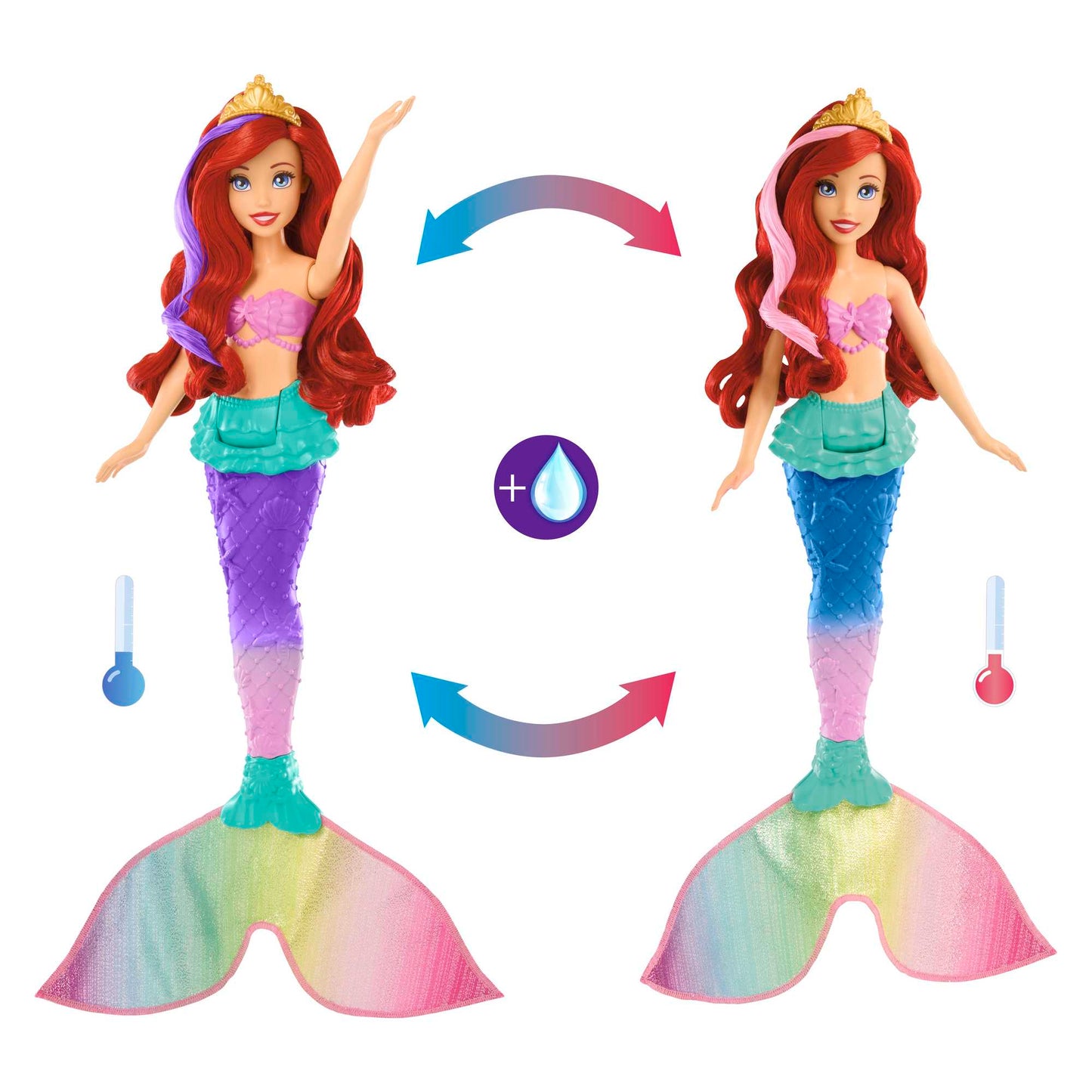 Disney-Princesses Disney-Ariel Sir¨¨ne Nageuse