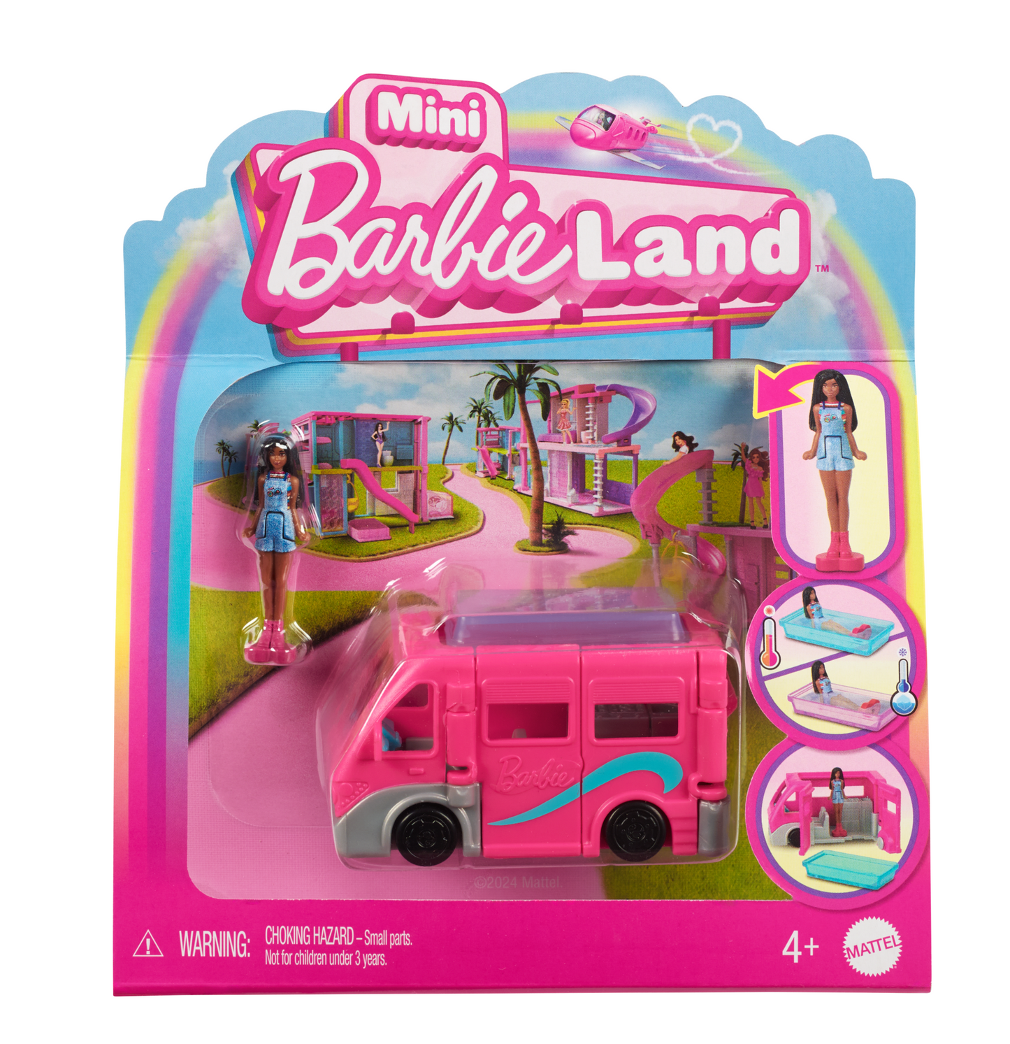 Barbie  Mini Barbieland  Coffret  Autocaravane de R¨ºve, Poup¨¦e