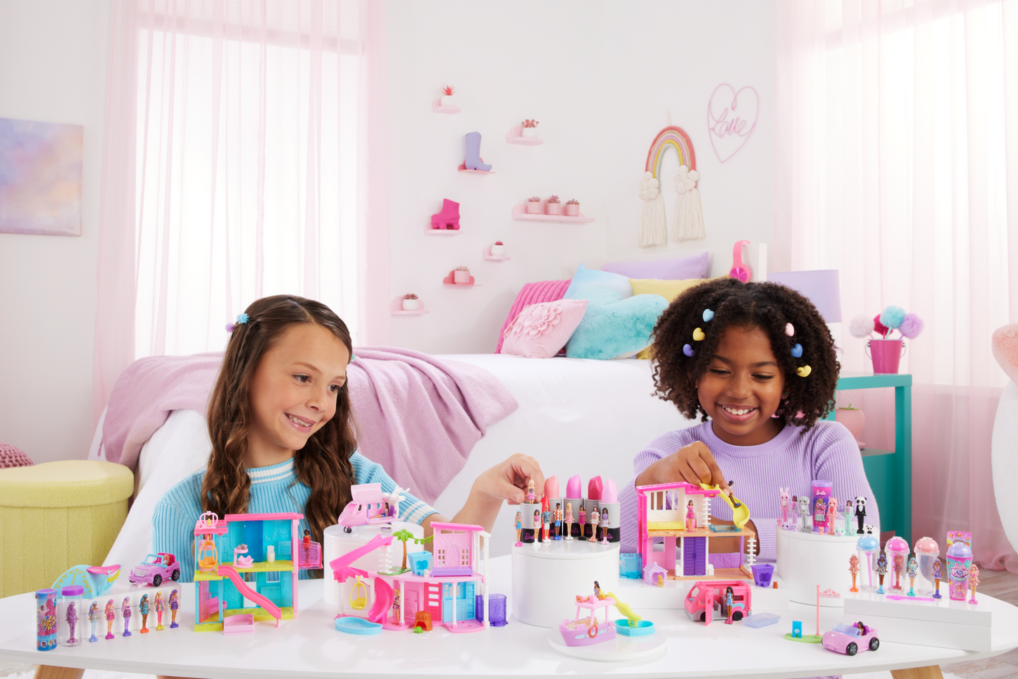 Barbie Mini BarbieLand Veh¨ªculo para Mu?ecas Convertible Rosa