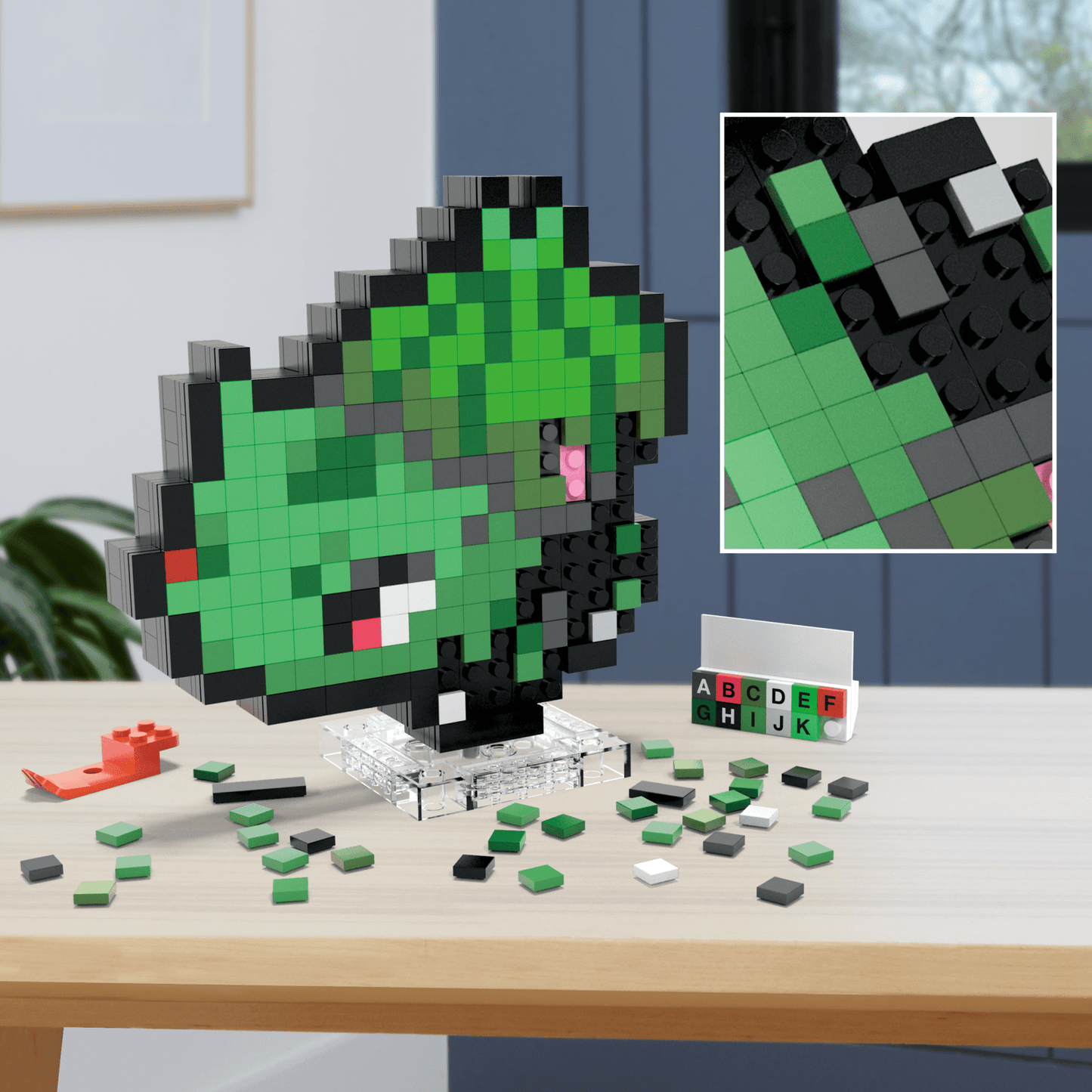 MEGA Pok¨¦mon Juguete de Construcci¨®n Bulbasaur P¨ªxel