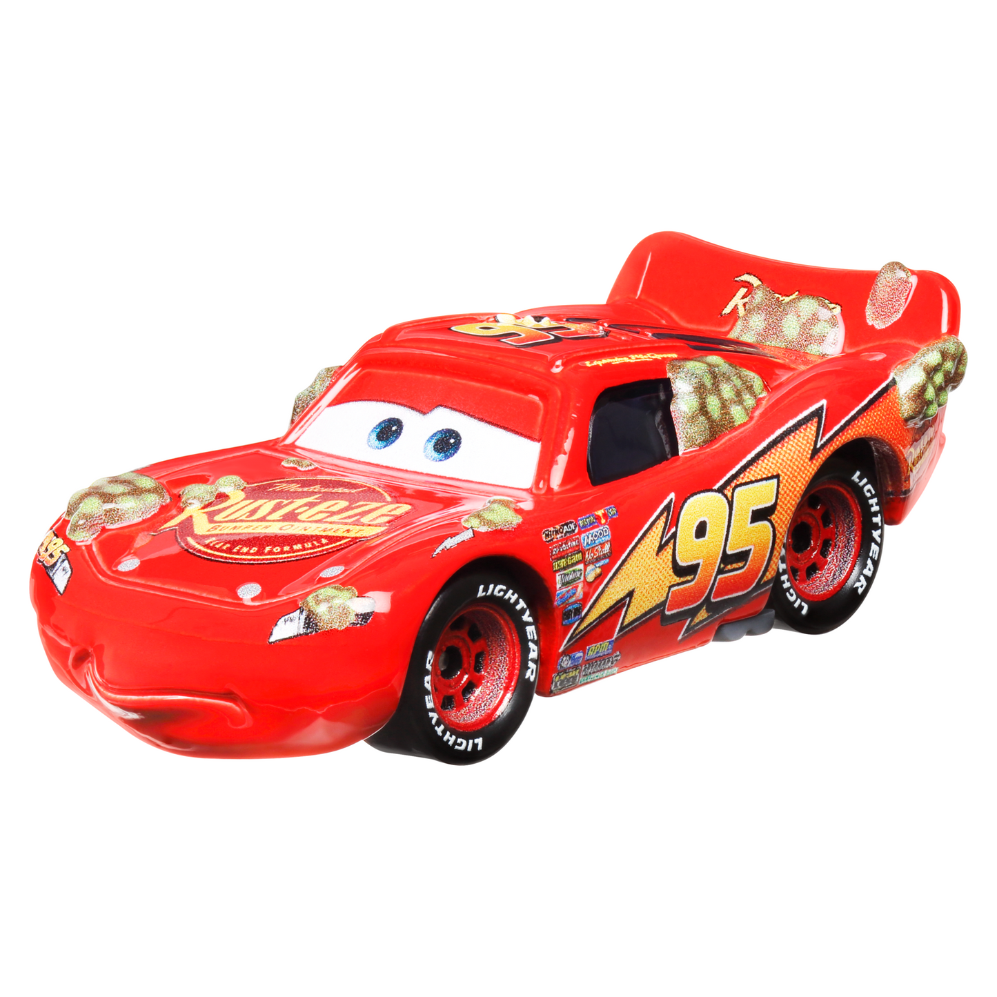 Cars de Disney y Pixar Diecast Veh¨ªculo de Juguete Paquete de 2 Mate & Rayo McQueen Cactus
