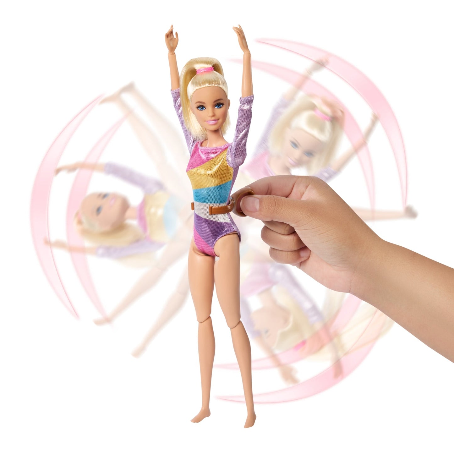 Barbie Profiss?es Conjunto de Brinquedo Ginasta Cabelo Loiro