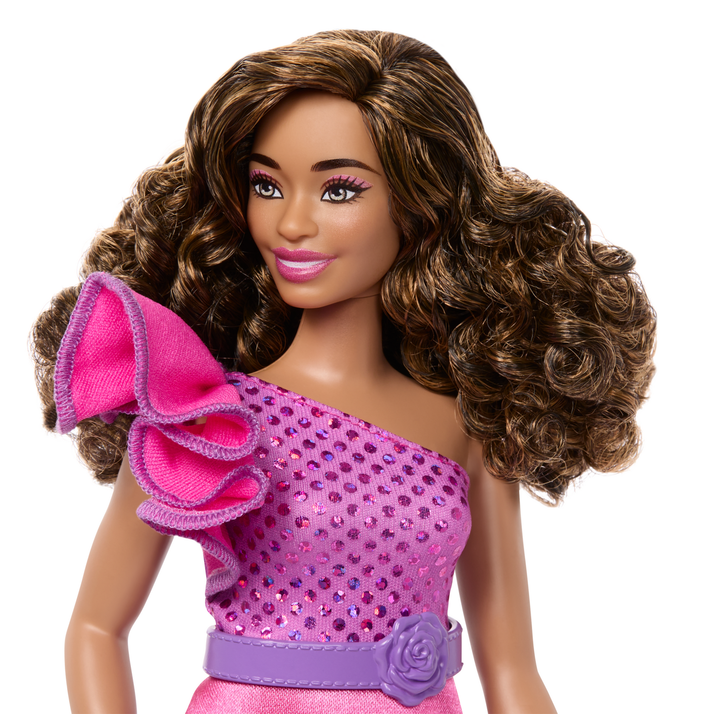 Barbie Fashionista Mu?eca Vestido Rosa Brillante