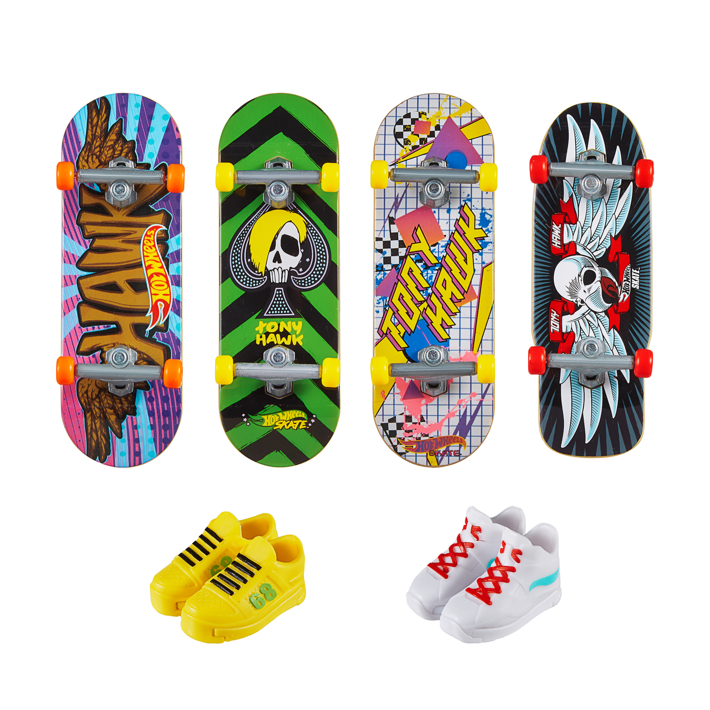 Hot Wheels Skate Coffret Planches ¨¤ Roulettes/Chaussures Tony Hawk