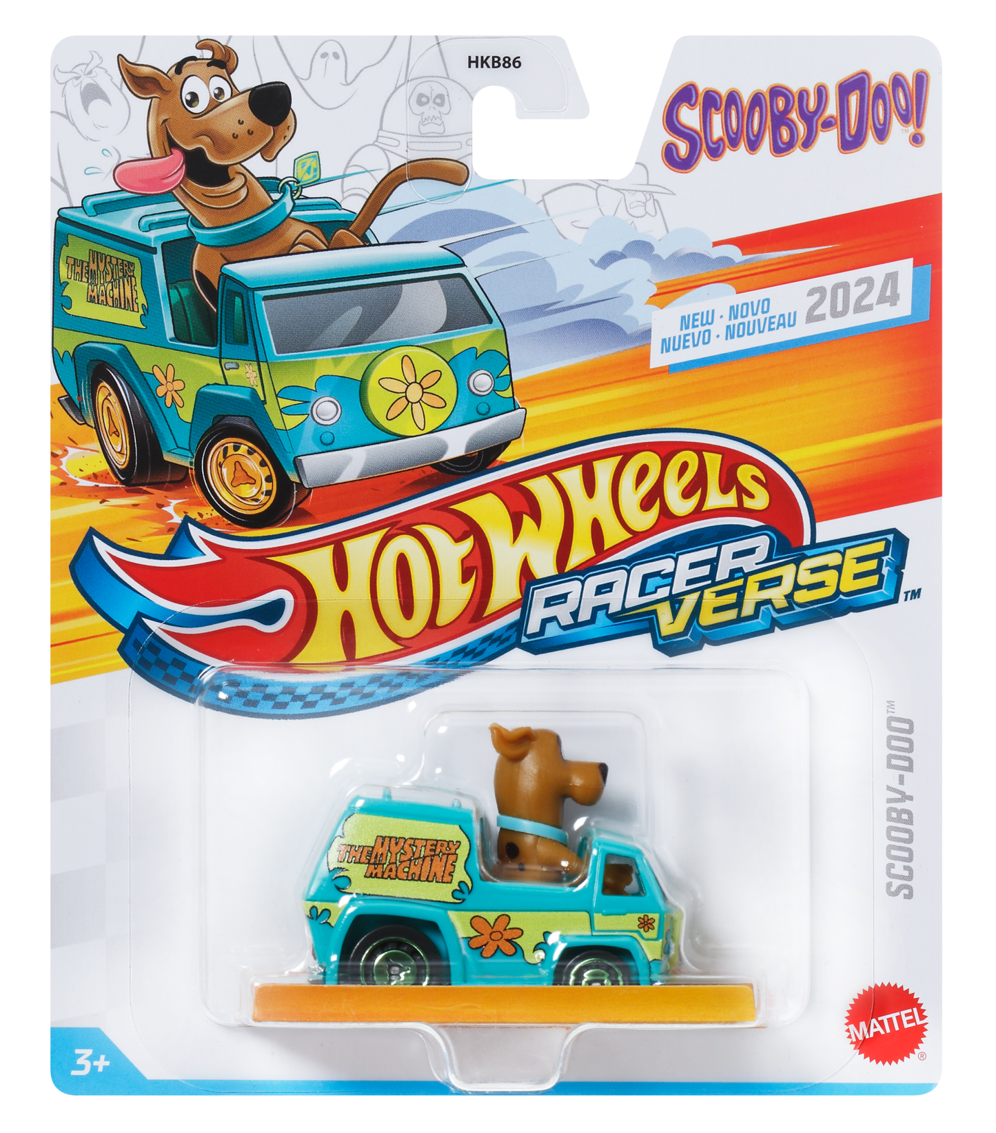Hot Wheels RacerVerse Ve¨ªculo de Brinquedo Scooby Doo