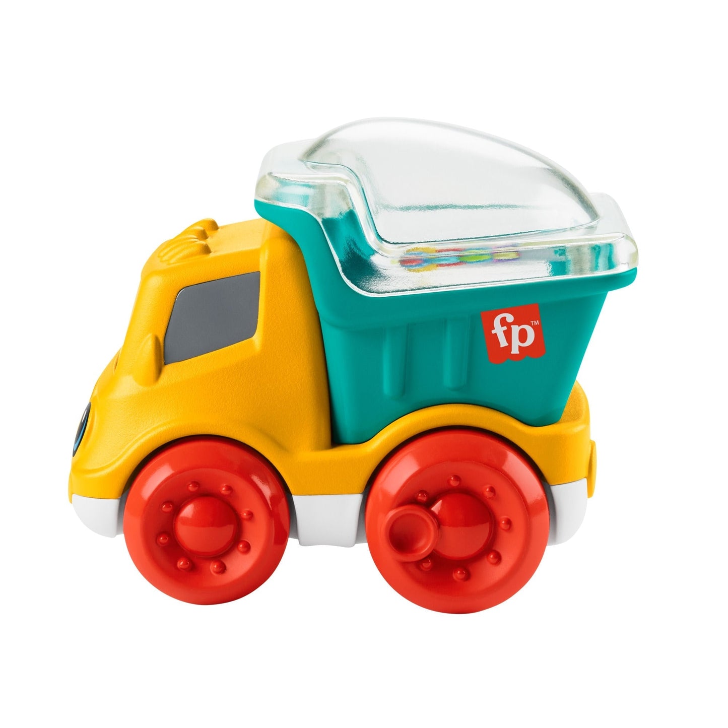 Fisher-Price  Camion-Benne Roulis-Boulis, Jouet ¨¤ Pousser Avec Perles