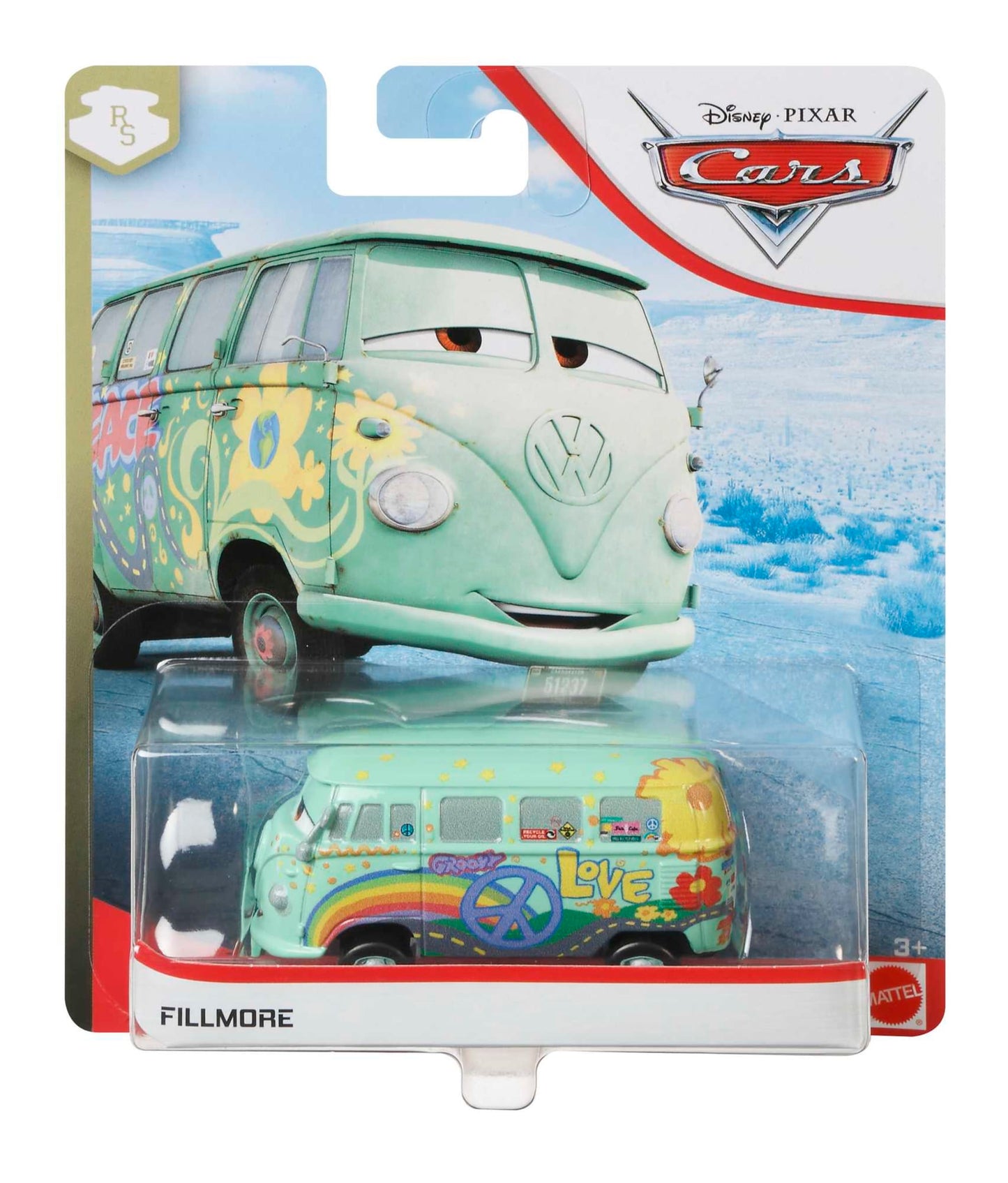 Cars de Disney y Pixar Diecast Veh¨ªculo de Juguete Filmore
