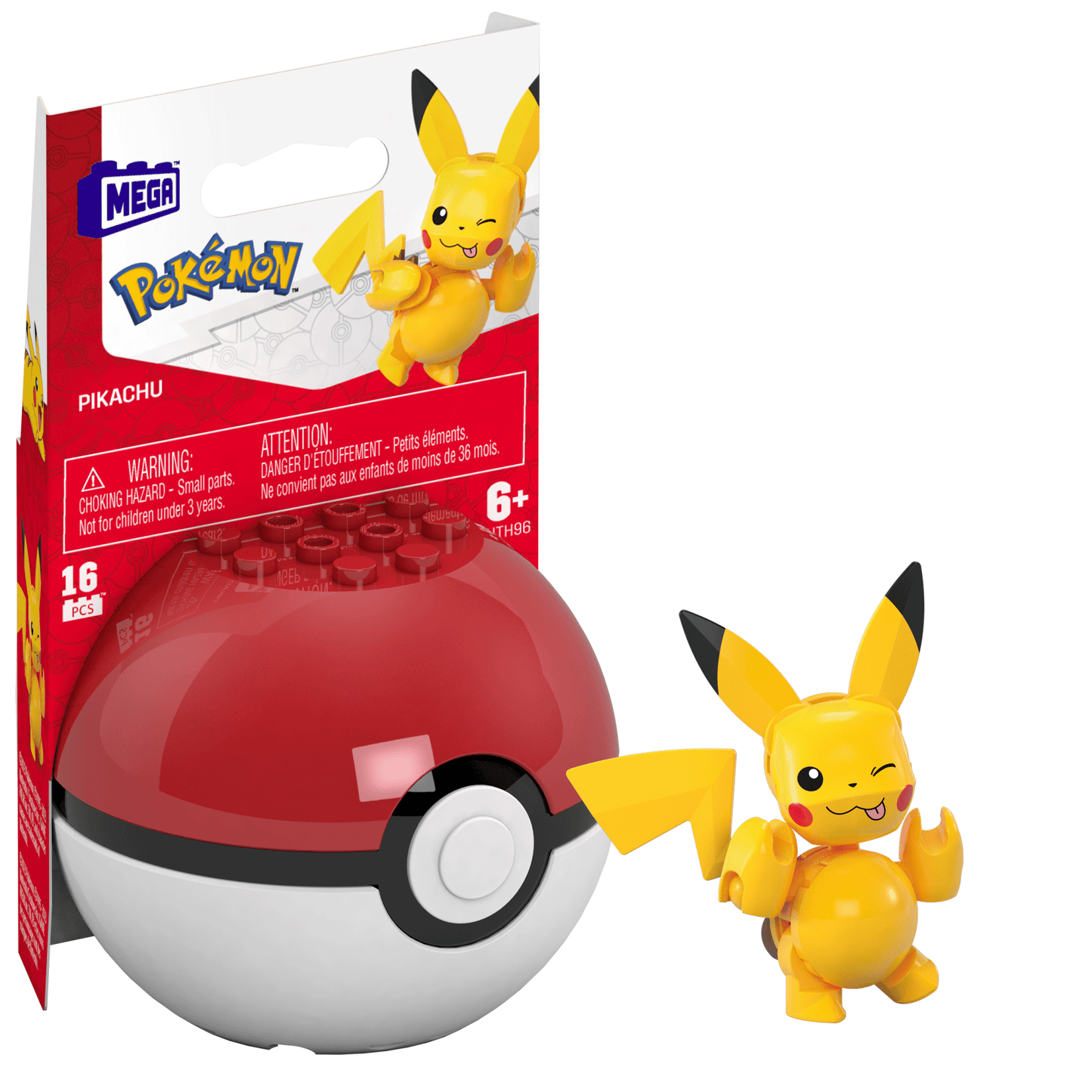 MEGA Pok¨¦mon Pok¨¦ Ball Building Toy Kits With Action Figure For Kids