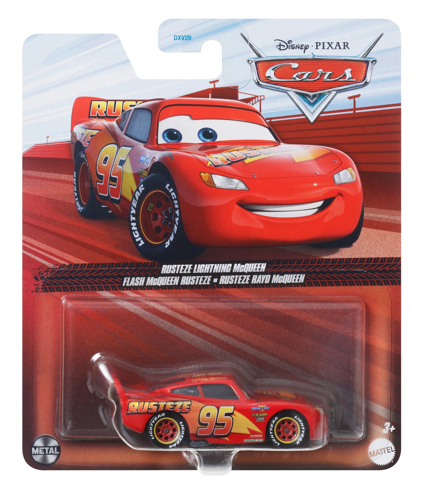 Cars de Disney y Pixar Diecast Veh¨ªculo de Juguete Rayo McQueen Rusteze