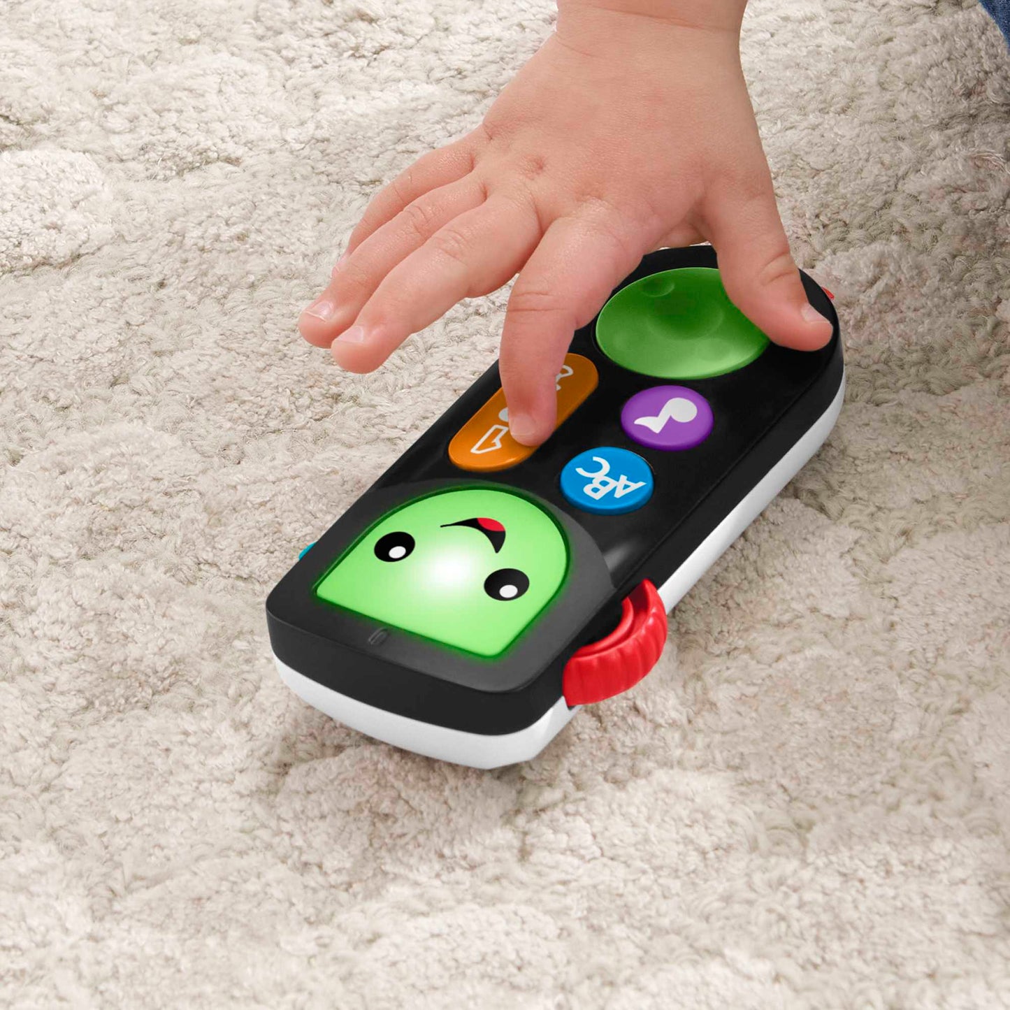 Fisher-Price Rires et ¨¦veil T¨¦l¨¦commande Sons et Apprentissage Version Anglaise et Fran?aise