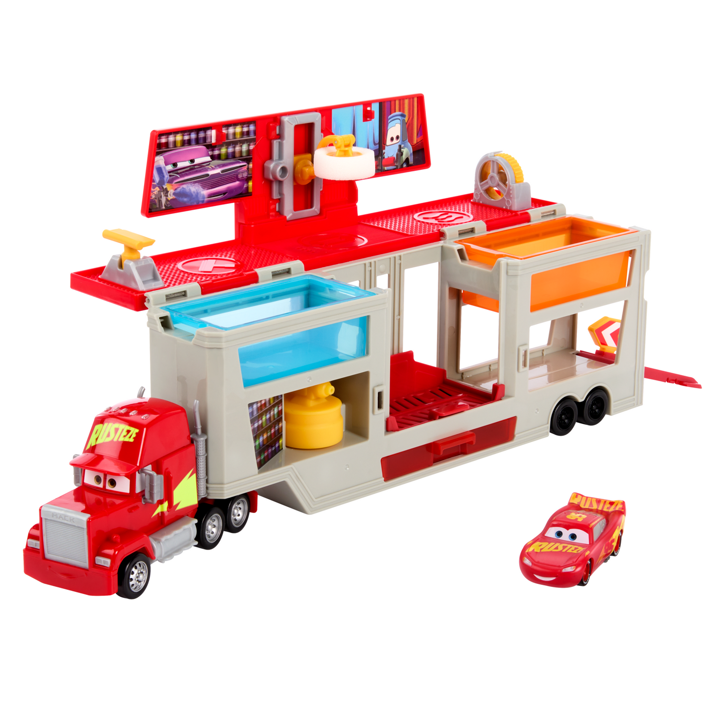 Disneypixar Cars-Coffret Mack Atelier de Peinture Itin¨¦rant