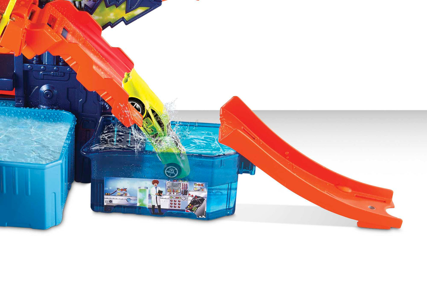 Hot Wheels City Pista de Brinquedo Color Shifters Laborat¨®rio Cient¨ªfico