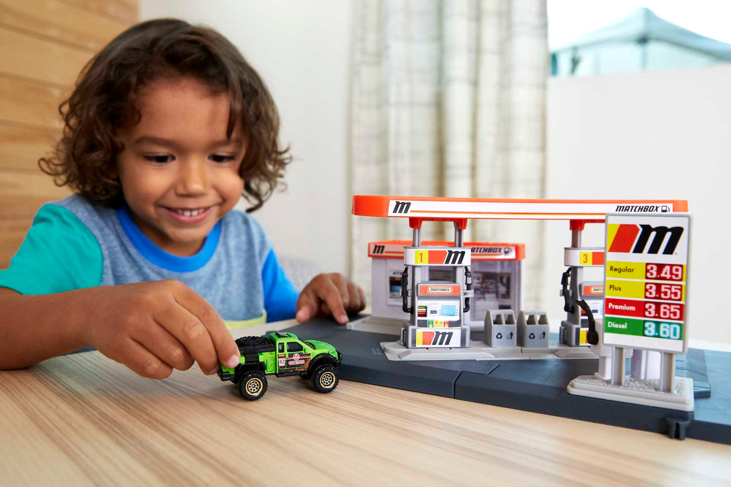 Matchbox Set de Juego Acci¨®n Estaci¨®n de Gasolina