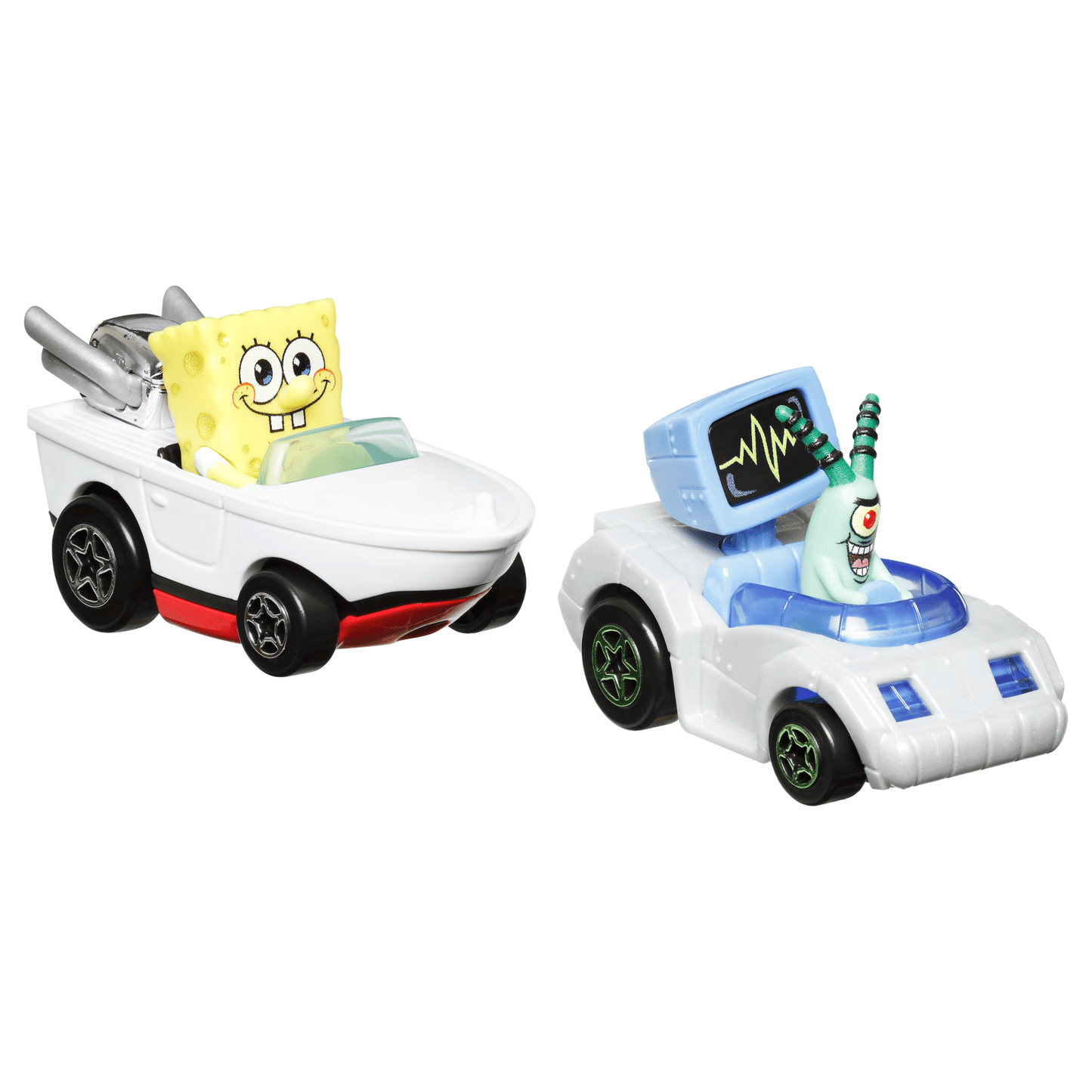 Hot Wheels RacerVerse Ve¨ªculo de Brinquedo Bob Esponja e Plankton